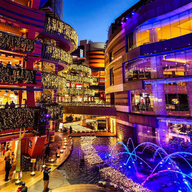 Canal City in Hakata, a starting point for the arrival-day city walk.