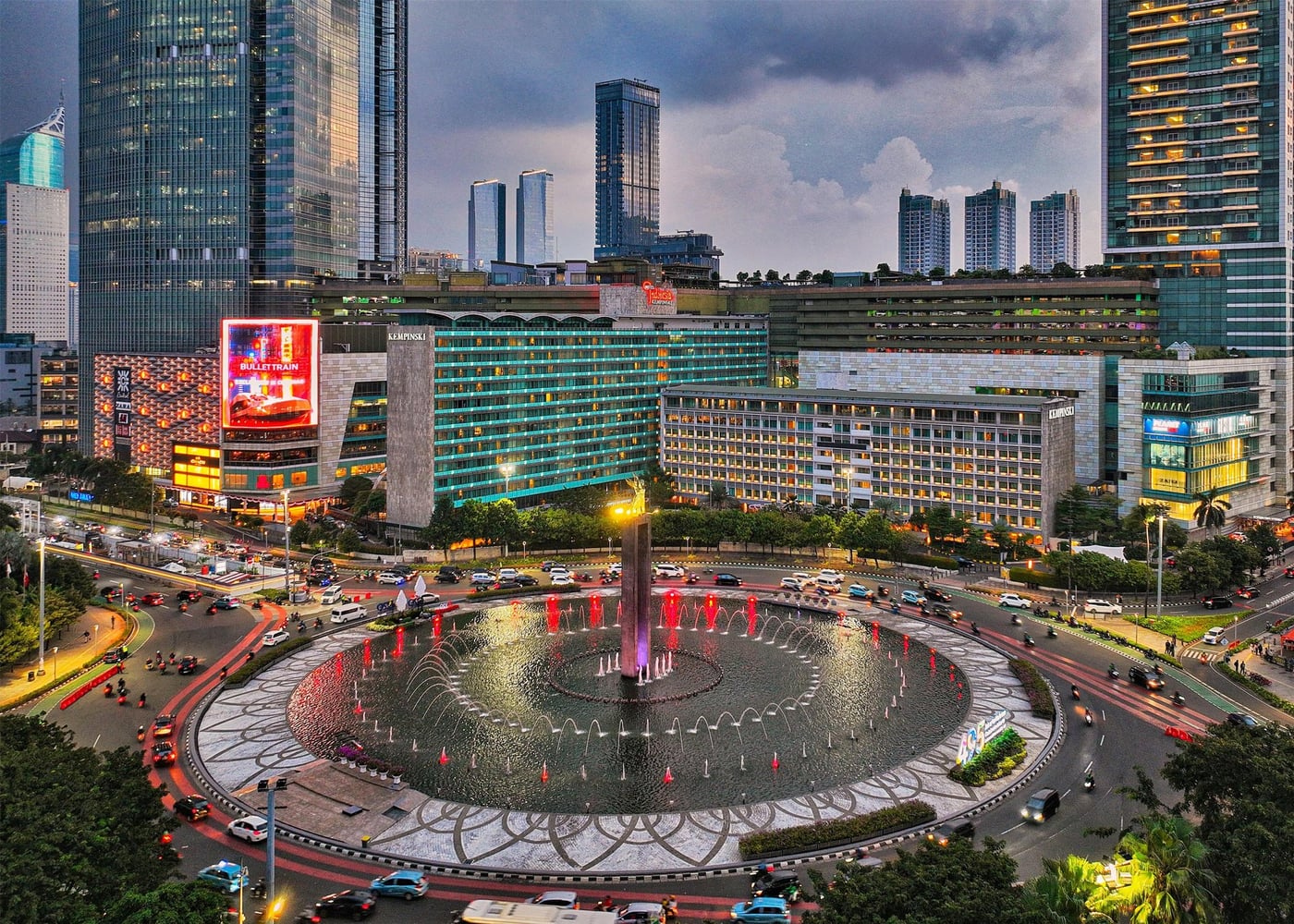 Hotel Indonesia Kempinski Jakarta — 호텔 외관