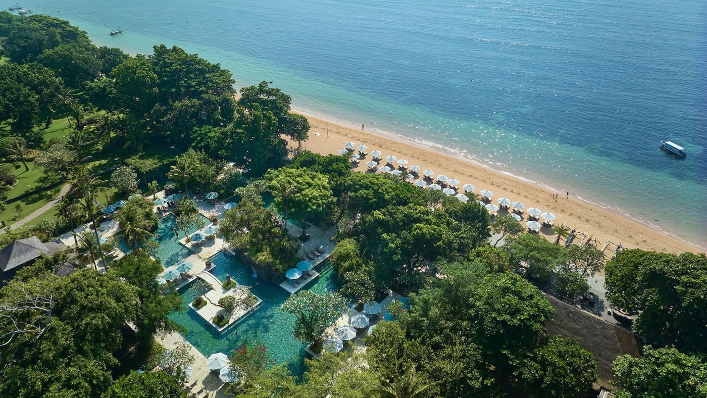 Hyatt Regency Bali — 해변과 리조트 전경