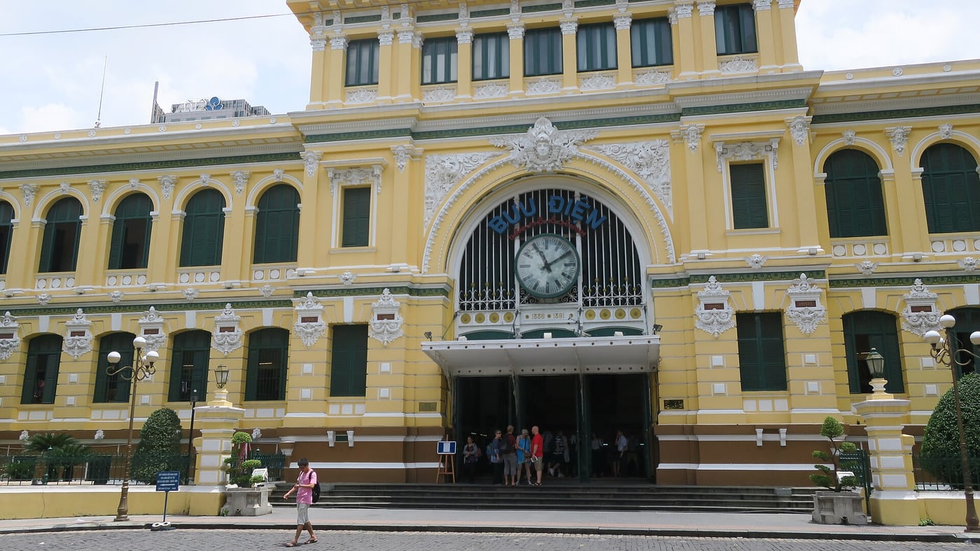 Saigon Central Post Office in Ho Chi Minh City