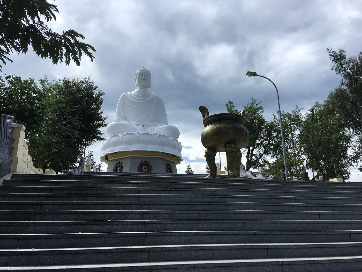 Buddha at Long Son Pagoda in Nha Trang